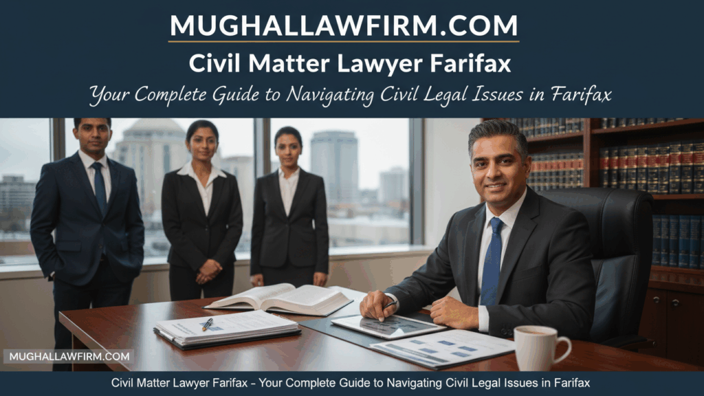 Civil Matter Lawyer Fairfax