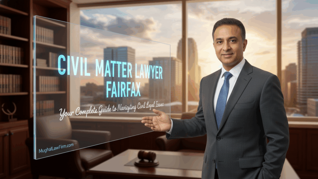 Civil Matter Lawyer Fairfax